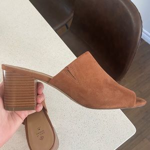 Call it Spring - size 10 slip-on mules